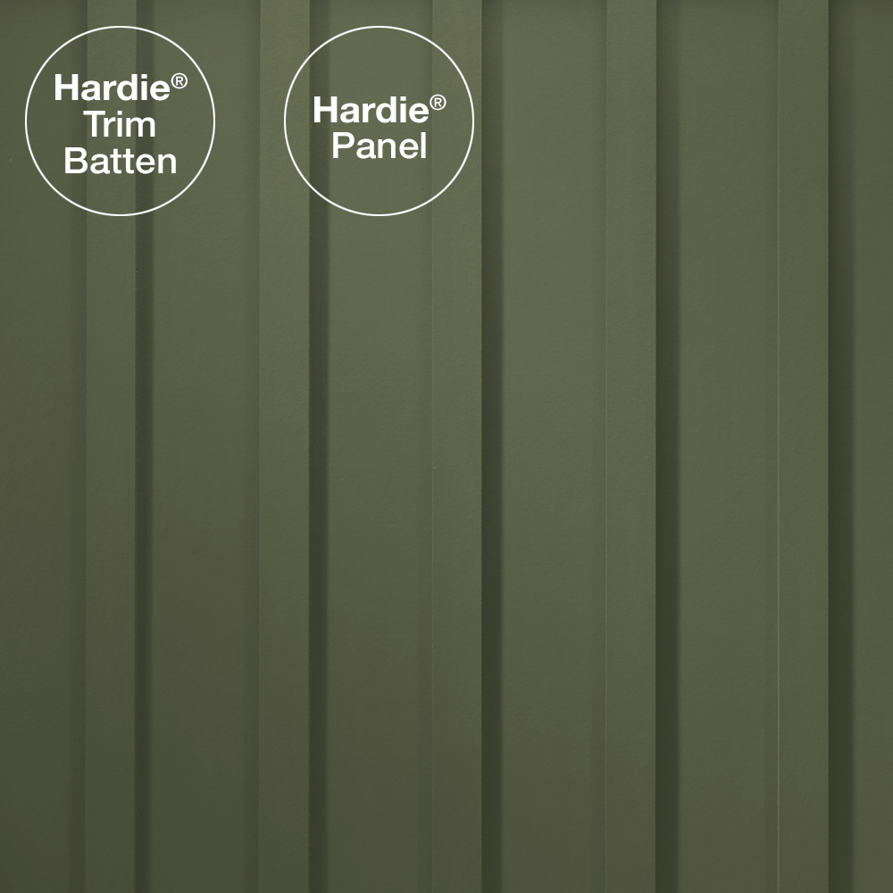 Main 1 - HARDIE TRIM HZ5 0.75 IN. X 2.5 IN. X 12 FT. STATEMENT COLLECTION MOUNTAIN SAGE FIBER CEMENT SMOOTH BATTEN TRIM BOARD - Arlington Coal & Lumber
