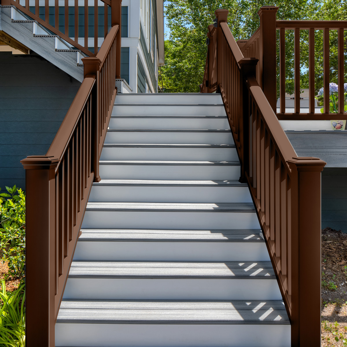 Main 6 - 8-ft Transcend Accessory Infill Kit for Square Composite Balusters-Stair-Vintage Lantern - Arlington Coal & Lumber