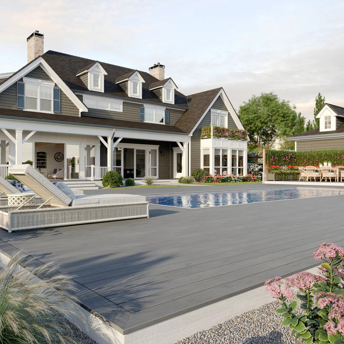Main 1 - .94-in x 5.5-in x 12-ft Grooved Transcend® Lineage™ Island Mist - Arlington Coal & Lumber
