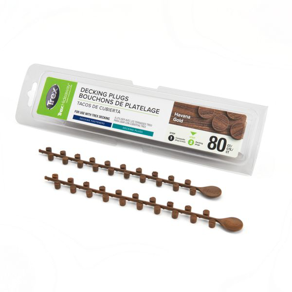 Main 2 - Trex® Decking Plugs Havana Gold - 80 count/pack - Arlington Coal & Lumber
