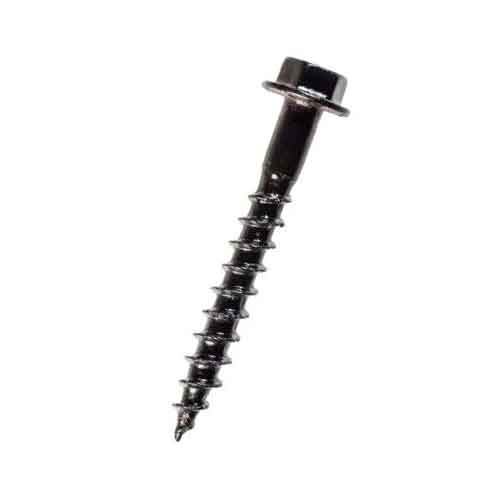 Main 2 - SIMPSON **BLACK** #10 X 1-1/2" CONNECTOR SCREW 50 CT  - Arlington Coal & Lumber