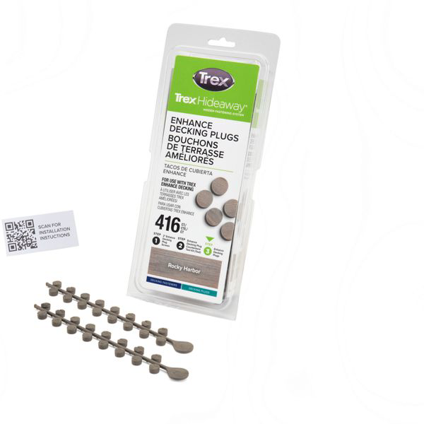 Trex Enhance® Decking Plugs Rocky Harbor - 416 count/pack - Arlington Coal & Lumber