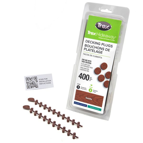 Main 4 - Trex® Decking Plugs Saddle - 400 count/pack - Arlington Coal & Lumber